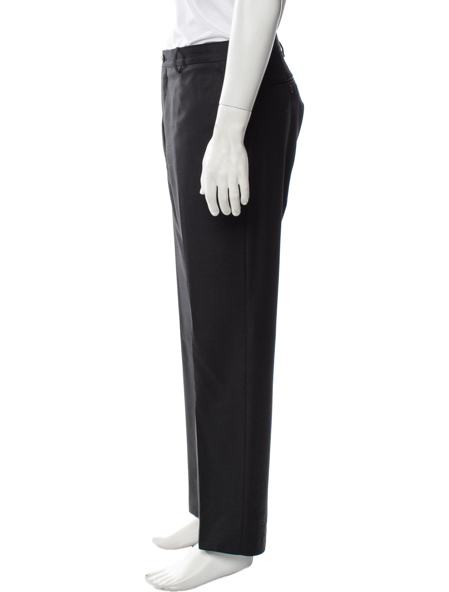 Giorgio Armani Virgin Wool Dress Pants