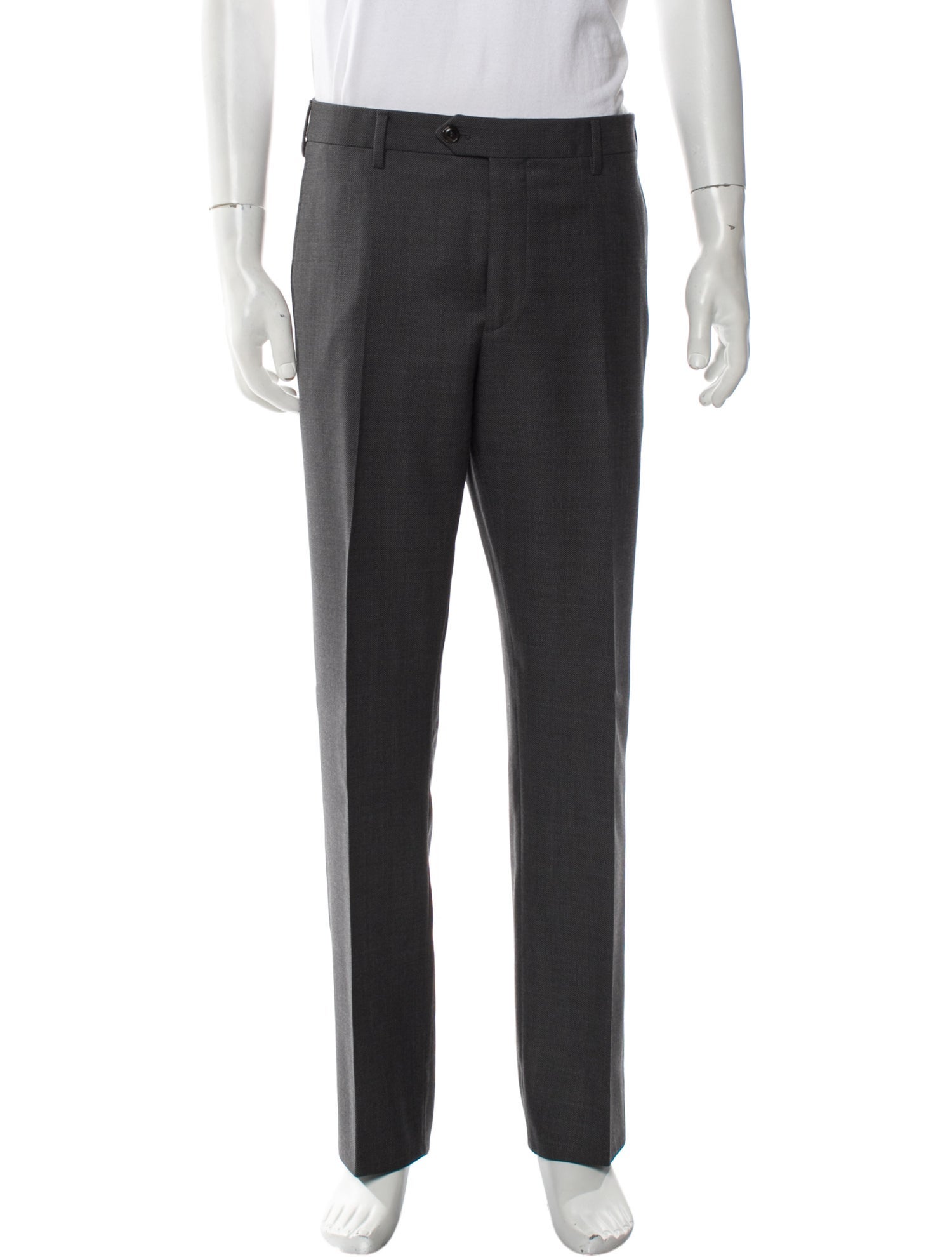 Giorgio Armani Virgin Wool Dress Pants