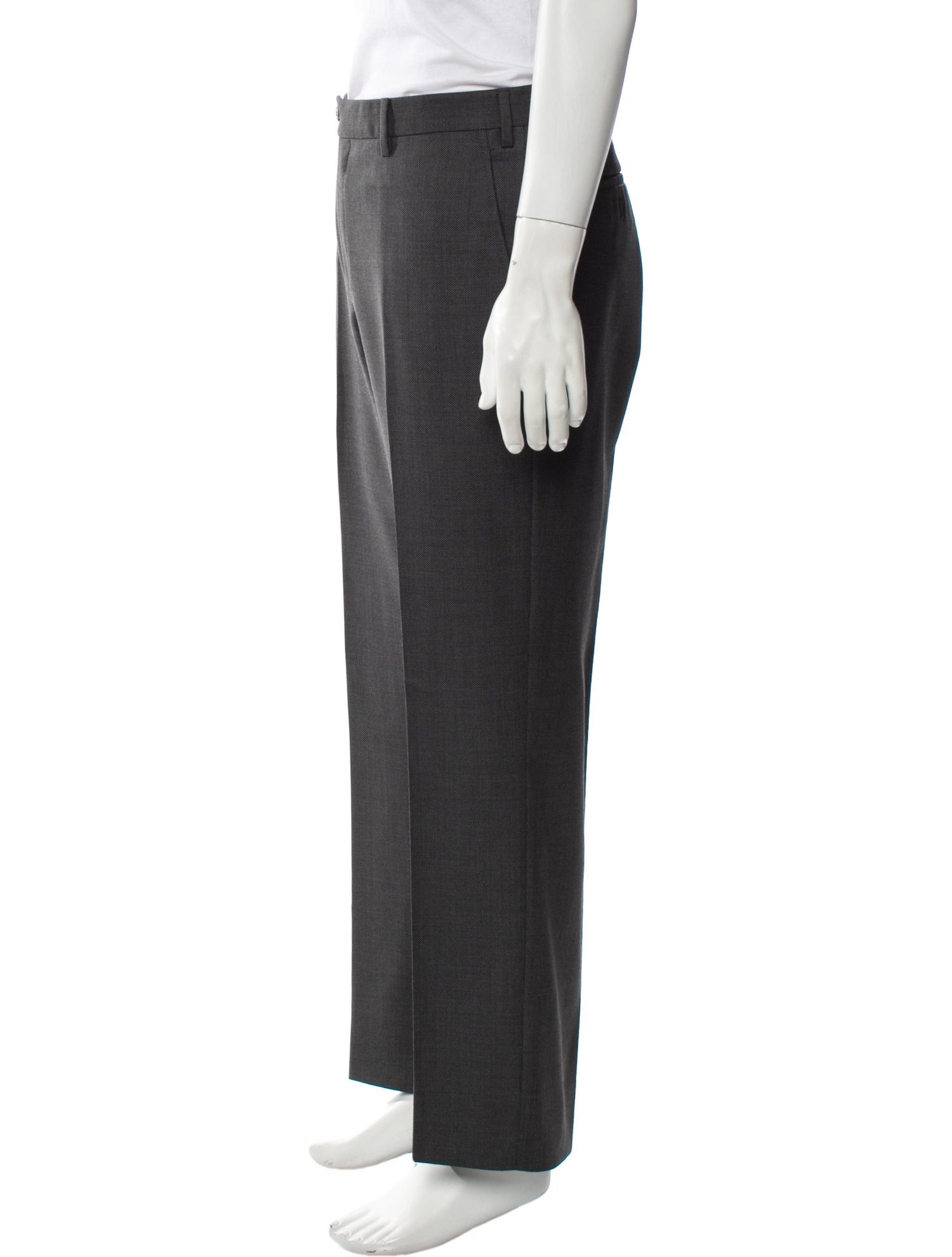 Giorgio Armani Virgin Wool Dress Pants