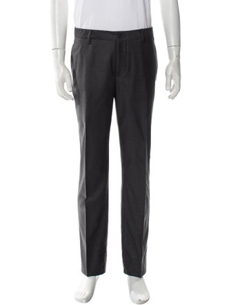 Giorgio Armani Virgin Wool Dress Pants