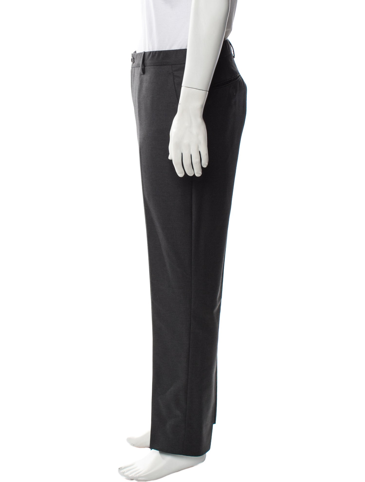 Giorgio Armani Virgin Wool Dress Pants