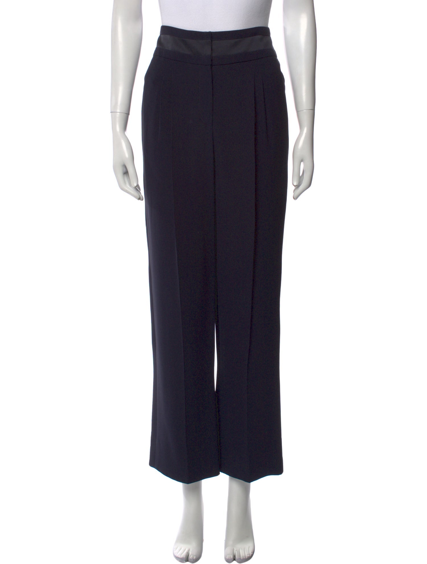 Giorgio Armani Silk Wide Leg Pants