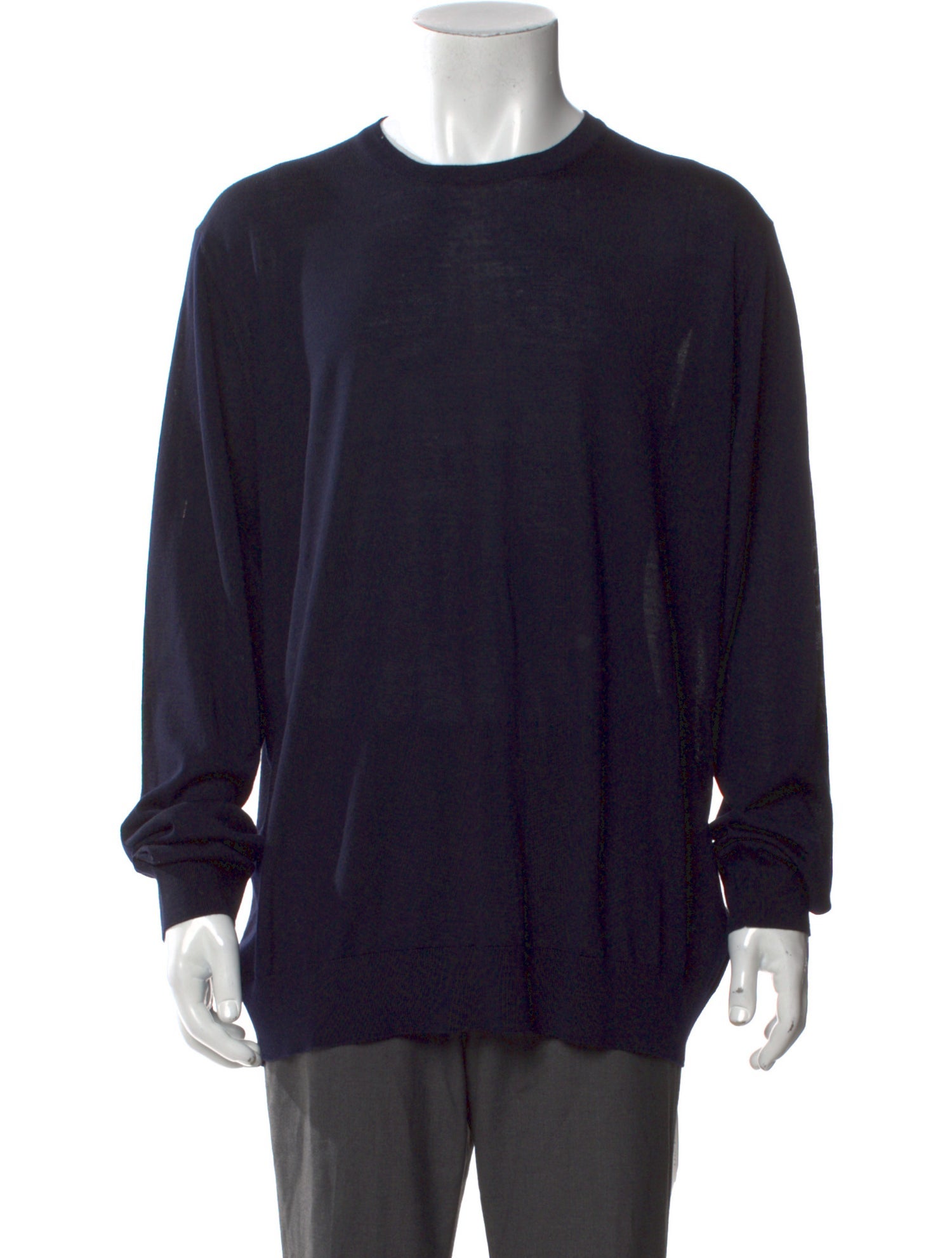 Giorgio Armani Wool Crew Neck Pullover