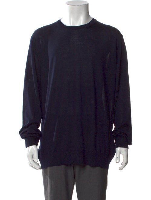 Giorgio Armani Wool Crew Neck Pullover
