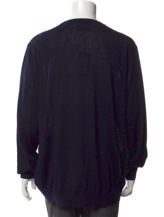 Giorgio Armani Wool Crew Neck Pullover