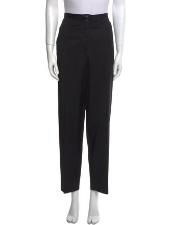 Giorgio Armani Wool Straight Leg Pants