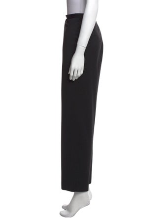 Giorgio Armani Wool Straight Leg Pants