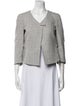Giorgio Armani Virgin Wool Tweed Pattern Evening Jacket