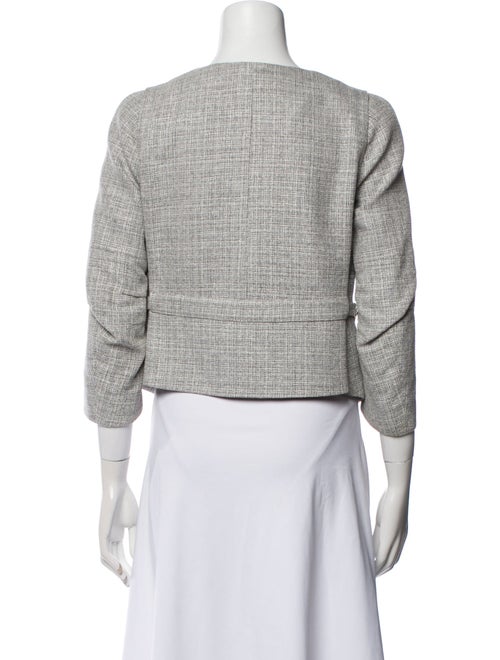 Giorgio Armani Virgin Wool Tweed Pattern Evening Jacket