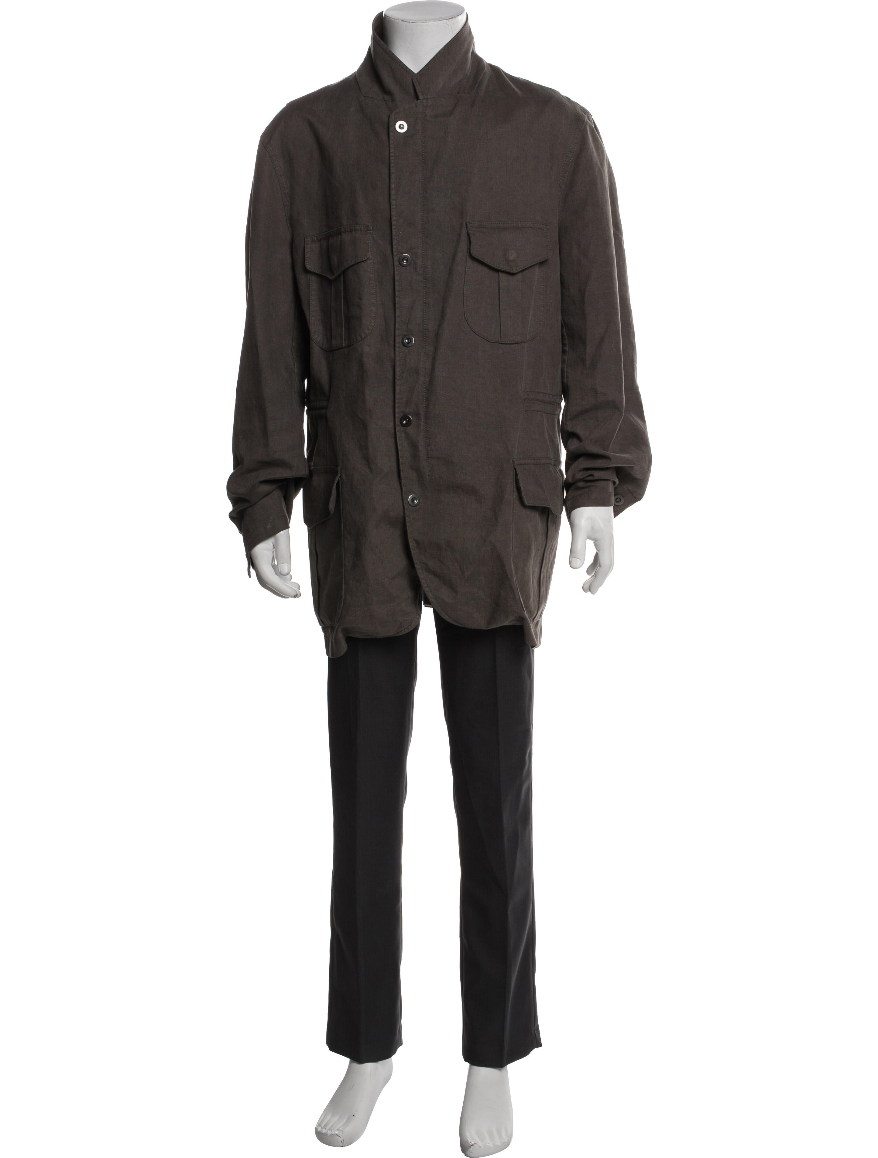 Giorgio Armani Linen Parka