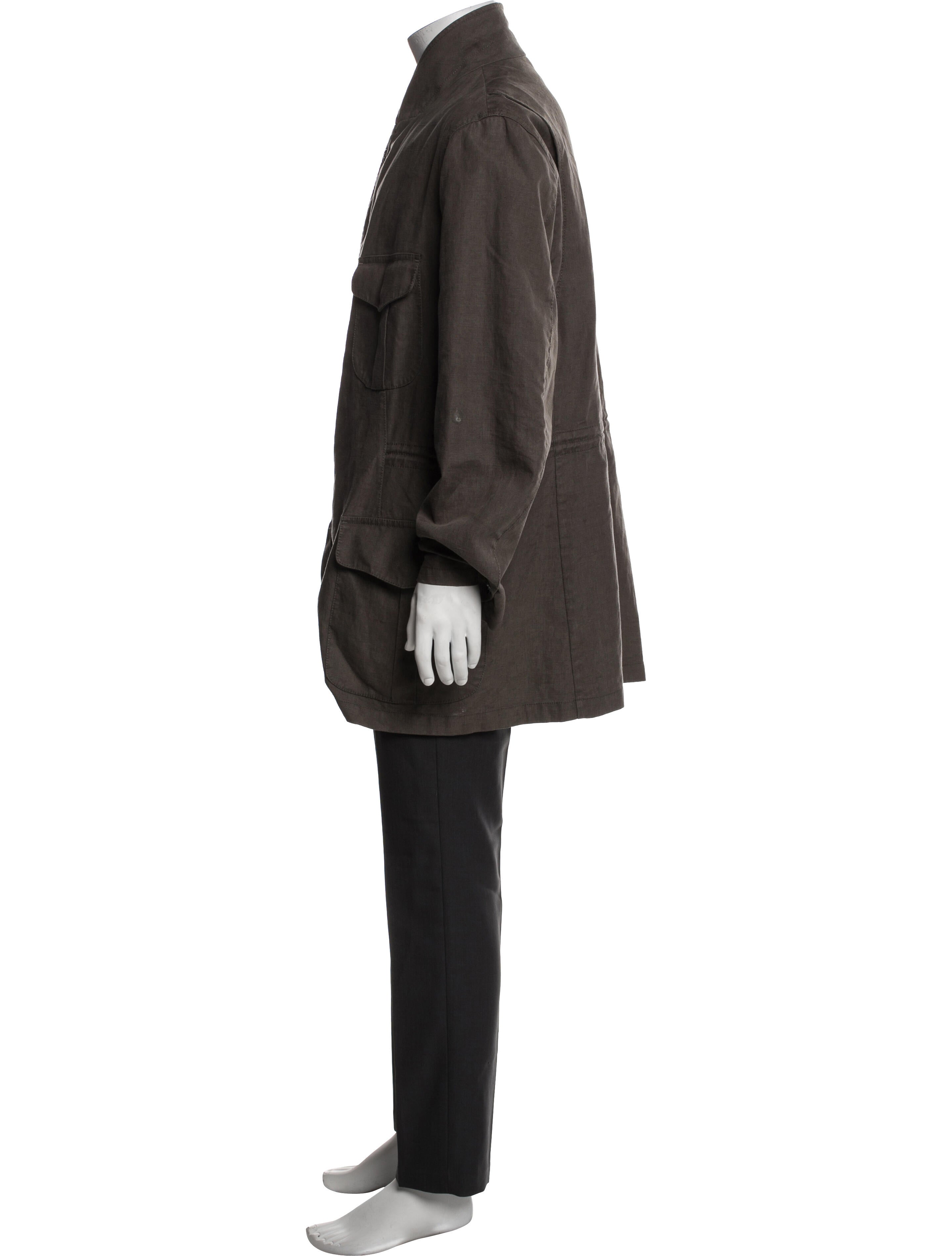 Giorgio Armani Linen Parka