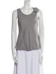 Giorgio Armani Scoop Neck Sleeveless Top