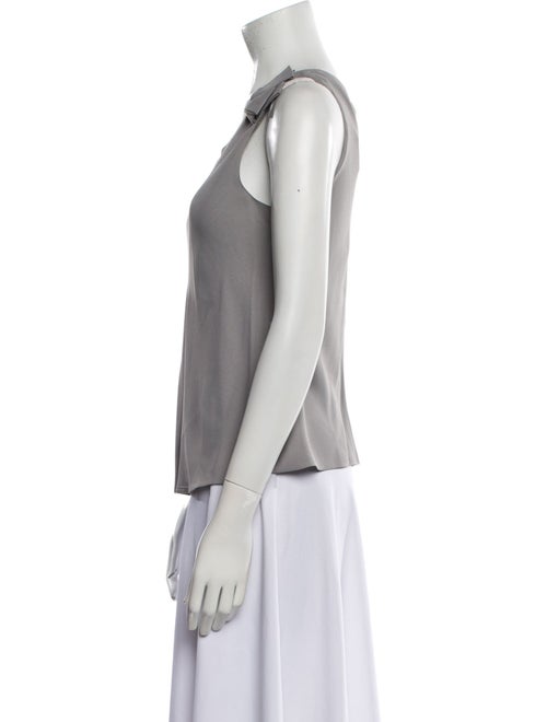 Giorgio Armani Scoop Neck Sleeveless Top