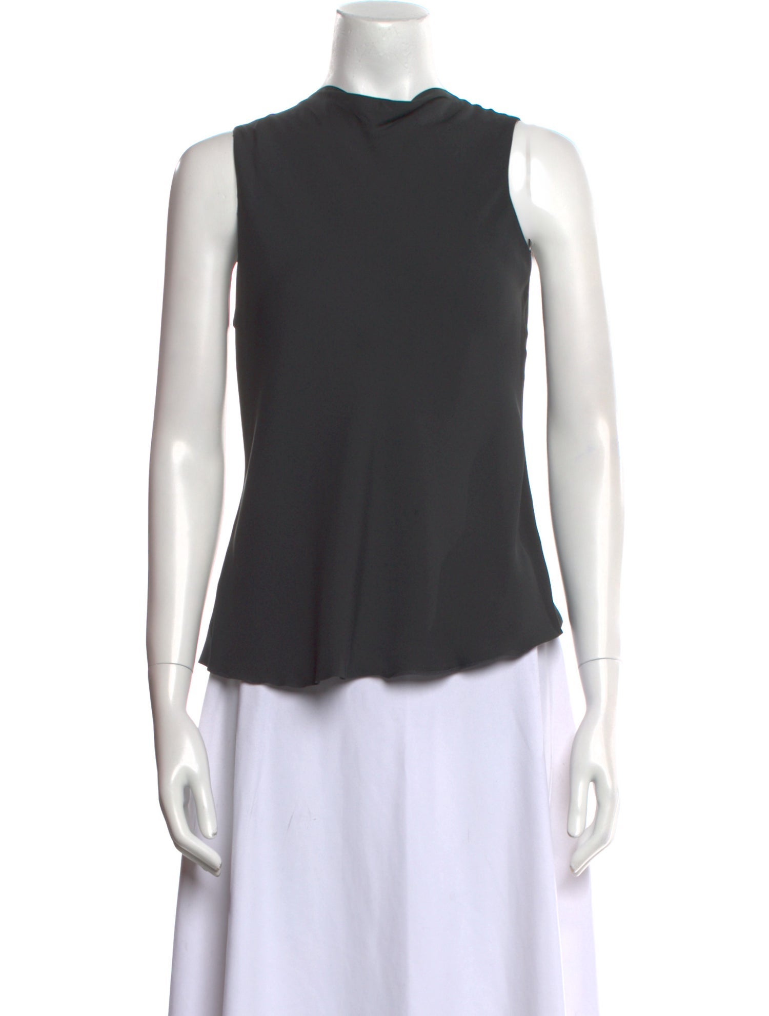 Giorgio Armani Crew Neck Sleeveless Top