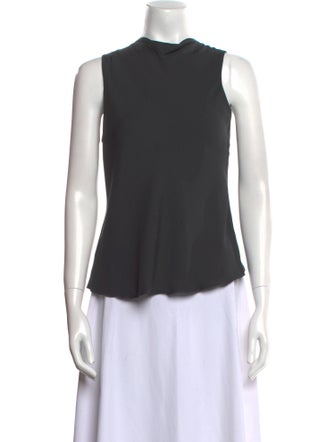 Giorgio Armani Crew Neck Sleeveless Top