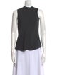 Giorgio Armani Crew Neck Sleeveless Top