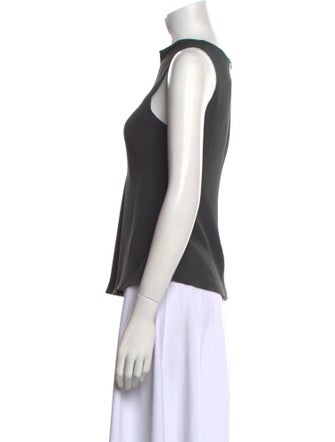 Giorgio Armani Crew Neck Sleeveless Top