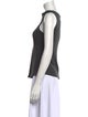 Giorgio Armani Crew Neck Sleeveless Top