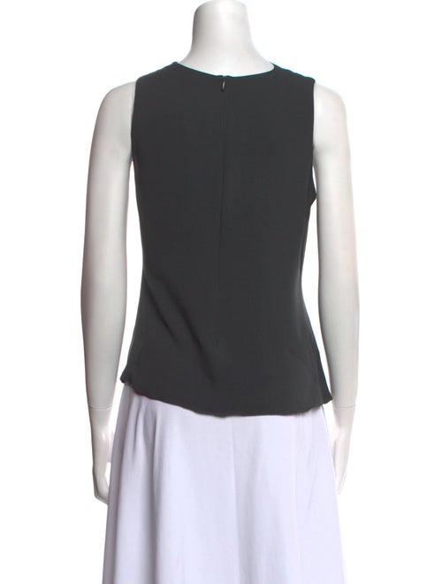 Giorgio Armani Crew Neck Sleeveless Top