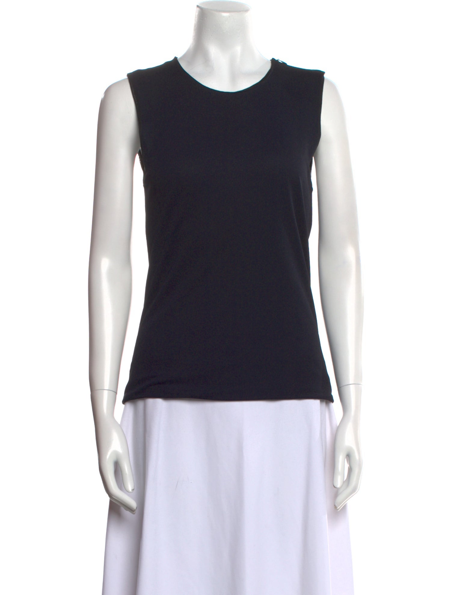 Giorgio Armani Scoop Neck Sleeveless Top