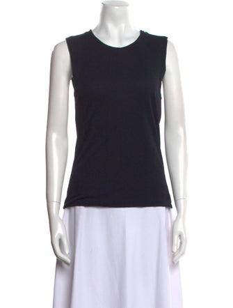 Giorgio Armani Scoop Neck Sleeveless Top
