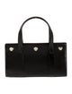 Giorgio Armani Leather Top Handle Bag