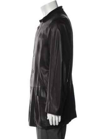 Giorgio Armani Lambskin Overcoat