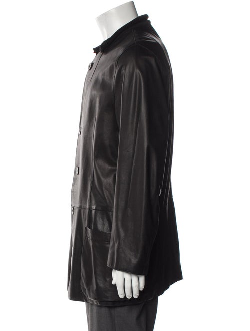 Giorgio Armani Lambskin Overcoat