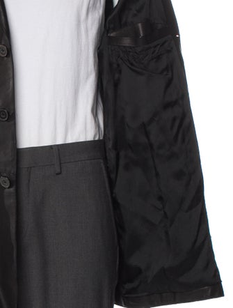 Giorgio Armani Lambskin Overcoat