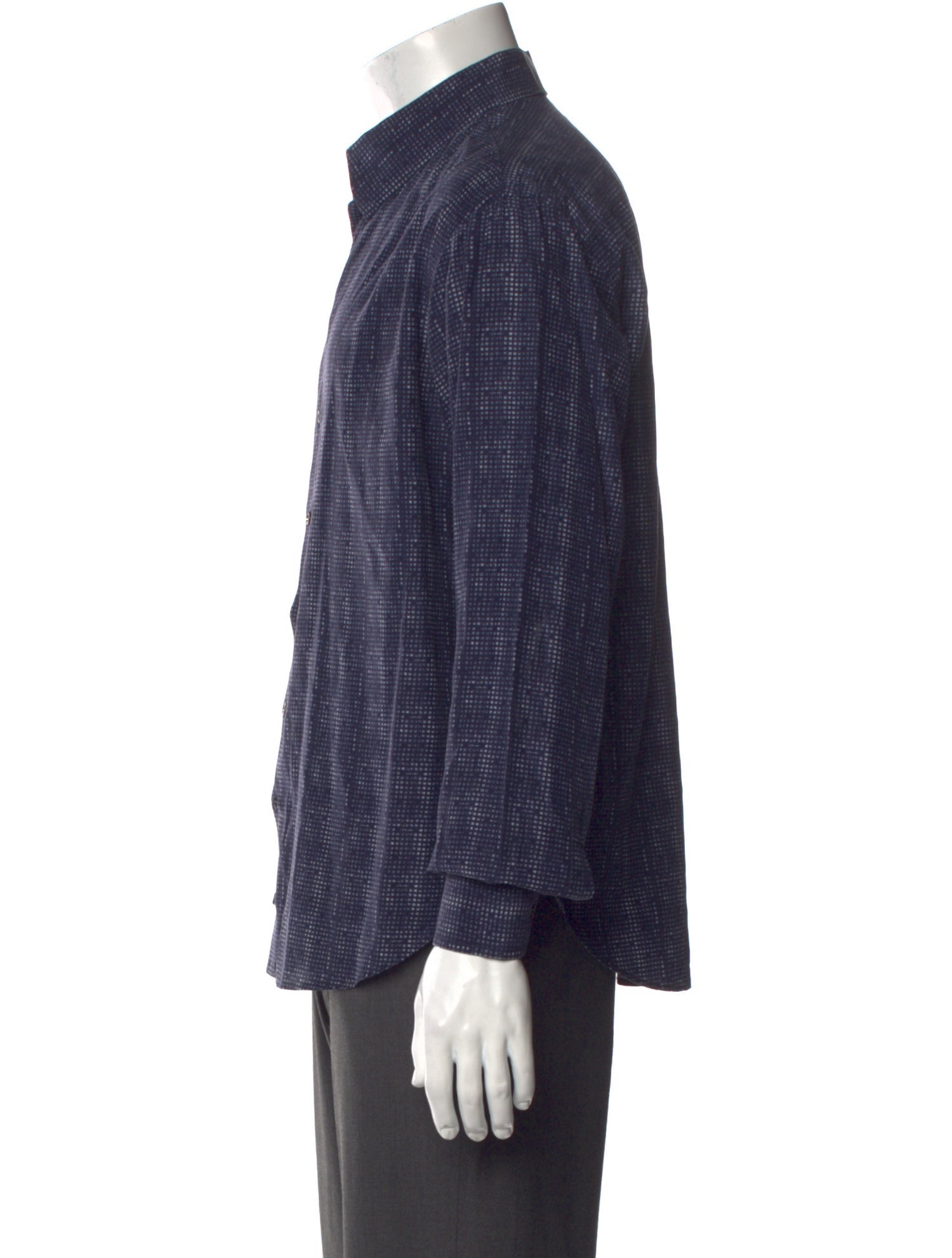 Giorgio Armani Striped Long Sleeve Shirt