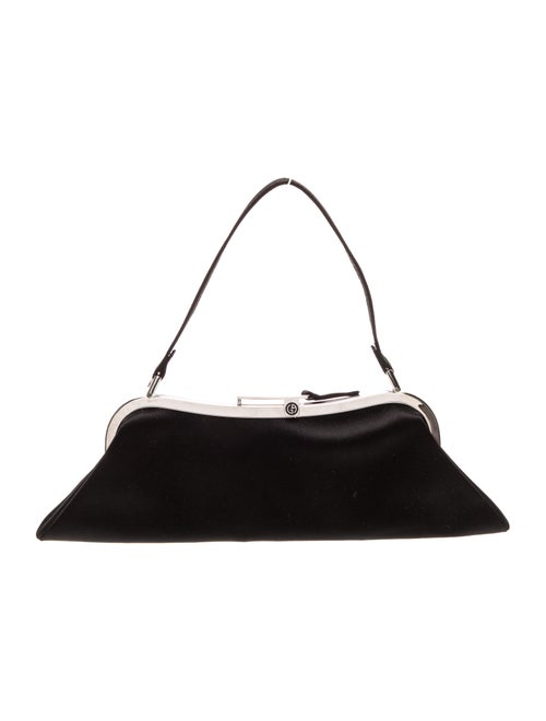 Giorgio Armani Satin Top Handle Bag