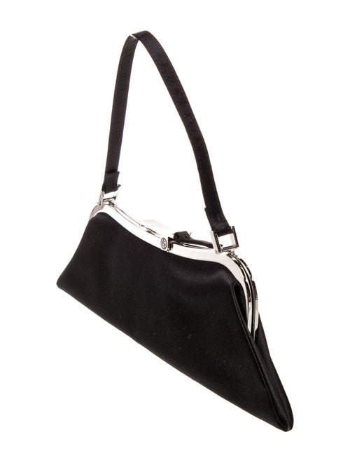 Giorgio Armani Satin Top Handle Bag