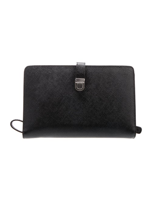 Giorgio Armani Saffiano Leather Clutch