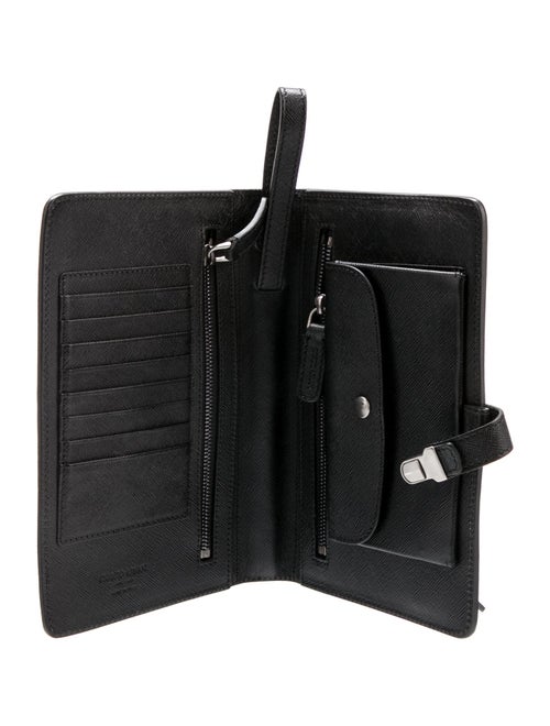 Giorgio Armani Saffiano Leather Clutch