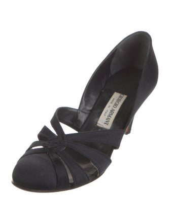 Giorgio Armani Patent Leather D'Orsay Pumps
