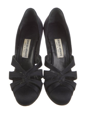 Giorgio Armani Patent Leather D'Orsay Pumps