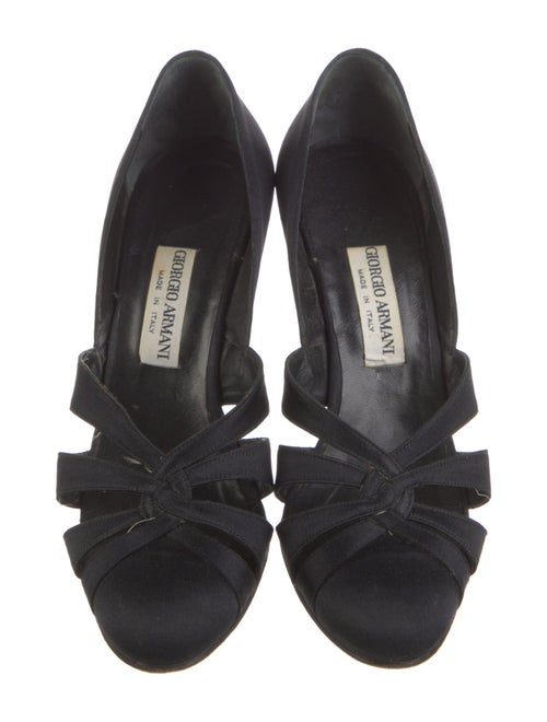 Giorgio Armani Patent Leather D'Orsay Pumps