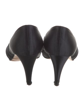 Giorgio Armani Patent Leather D'Orsay Pumps