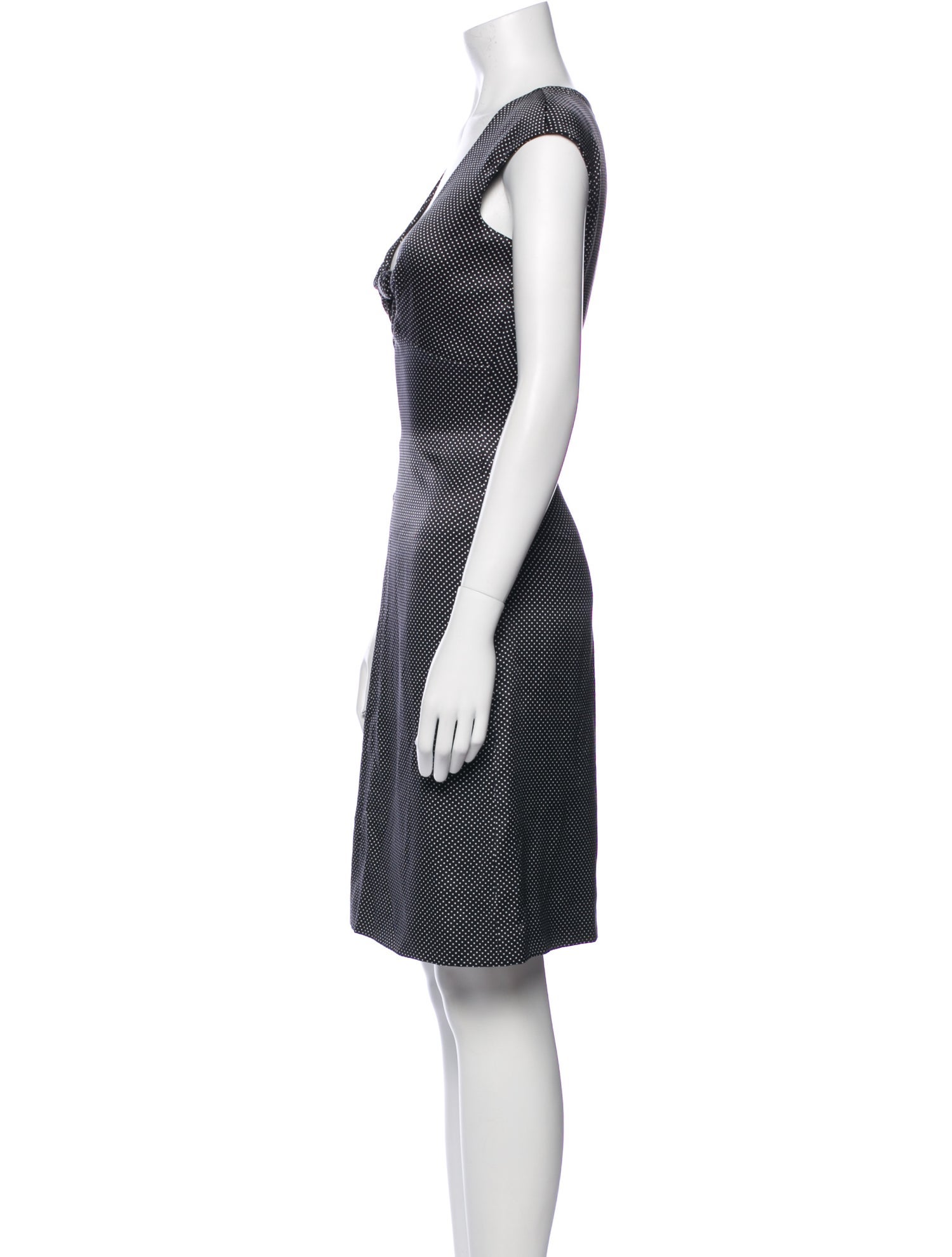 Giorgio Armani Silk Knee-Length Dress