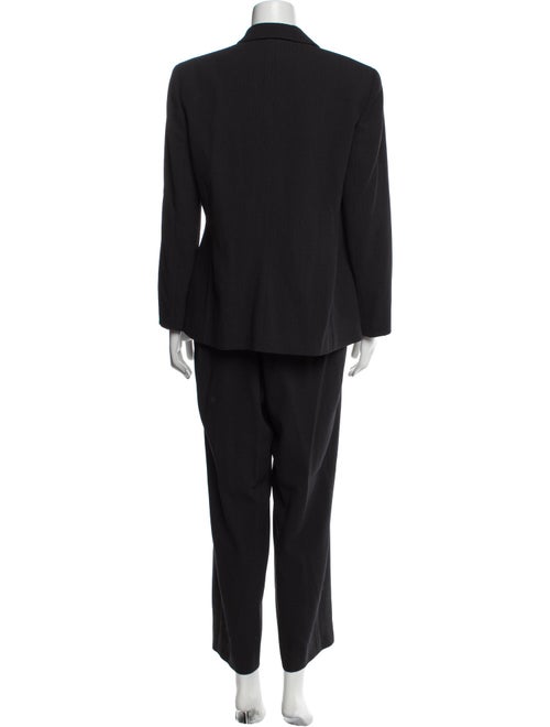Giorgio Armani Wool Ruffle Embellishment Pantsuit