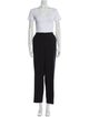 Giorgio Armani Wool Ruffle Embellishment Pantsuit