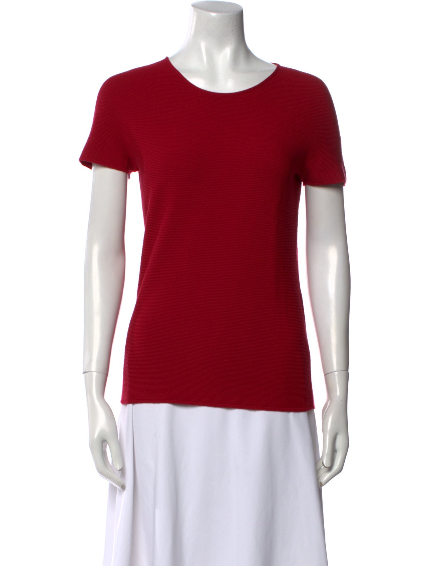 Giorgio Armani Scoop Neck Short Sleeve T-Shirt