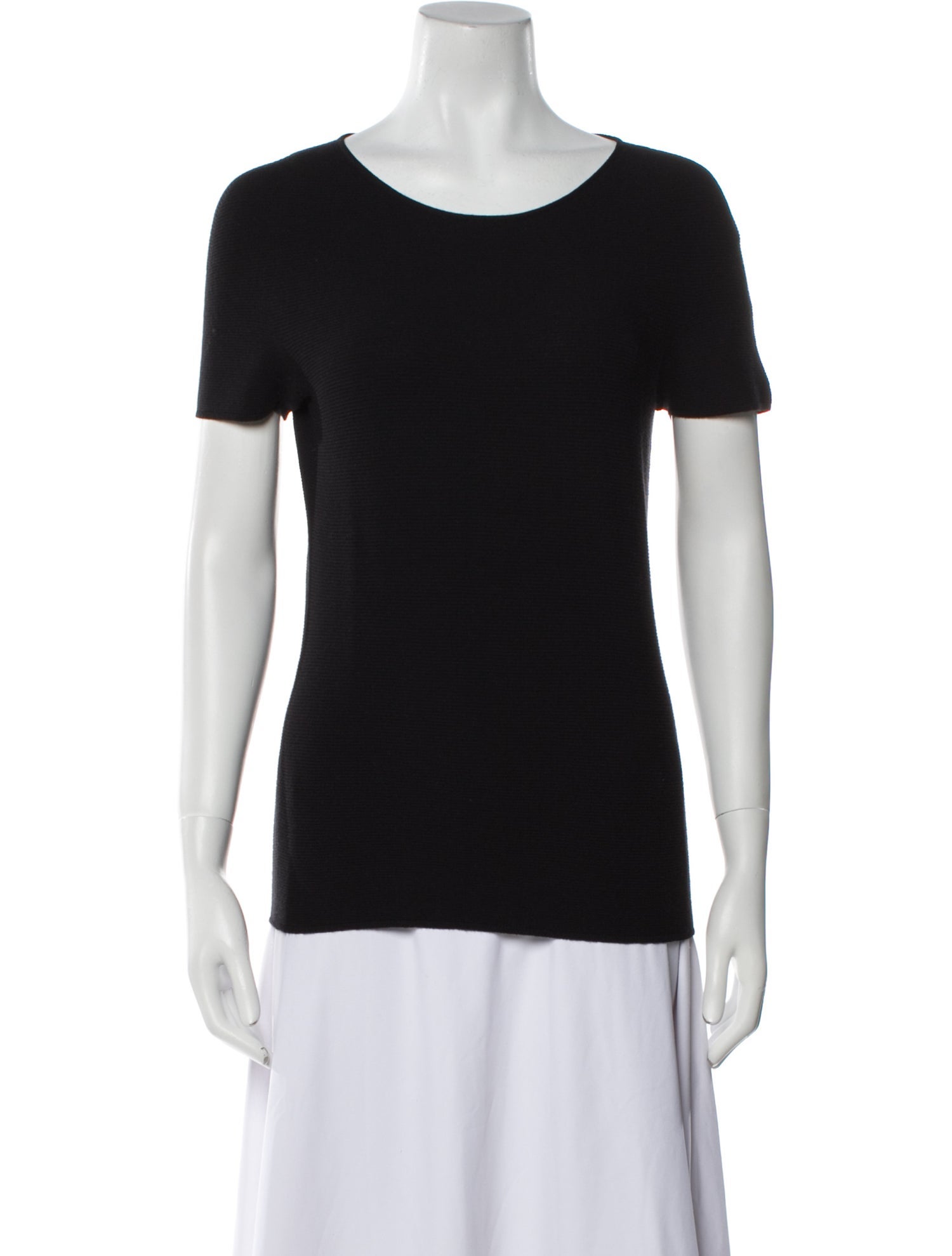 Giorgio Armani Scoop Neck Short Sleeve T-Shirt