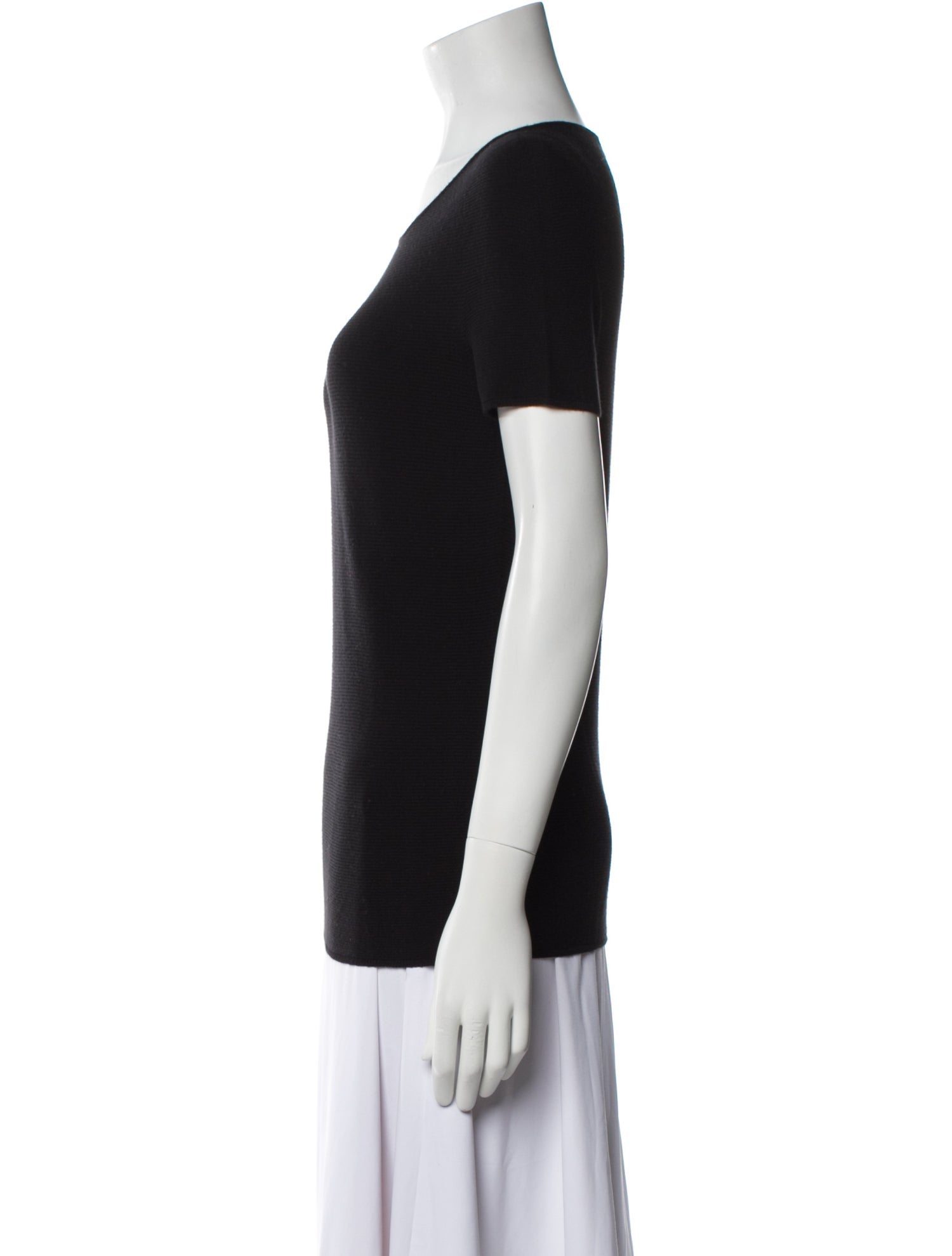 Giorgio Armani Scoop Neck Short Sleeve T-Shirt