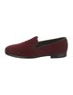 Giorgio Armani Velvet Loafers