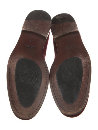 Giorgio Armani Velvet Loafers