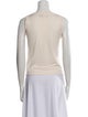 Giorgio Armani Crew Neck Sleeveless Top