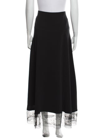 Giorgio Armani Silk Midi Length Skirt