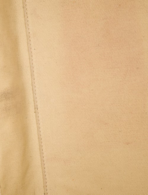 Giorgio Armani Leather Messenger Bag