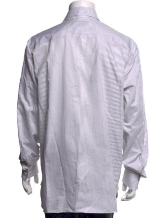 Giorgio Armani Striped Long Sleeve Shirt